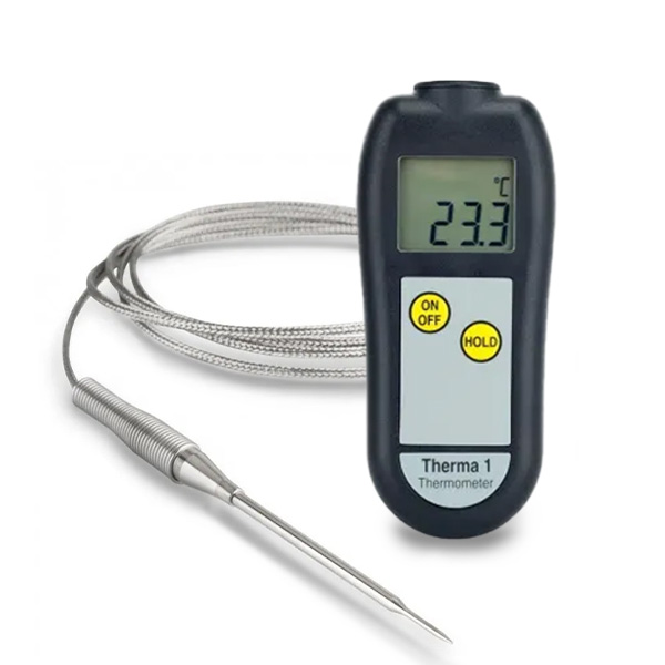 thermometer เทอร์โมมิเตอร์ ระบบดิจิตอล เครื่องวัดอุณหภูมิอาหาร ซูวี หัวเข็ม วัดอุณหภูมิอาหาร อ่านค่าไว 2 วินาที สำหรับธุรกิจ eti thermapen thermowork /thermometer for grill Barbecue / Oven Leave in thermometer